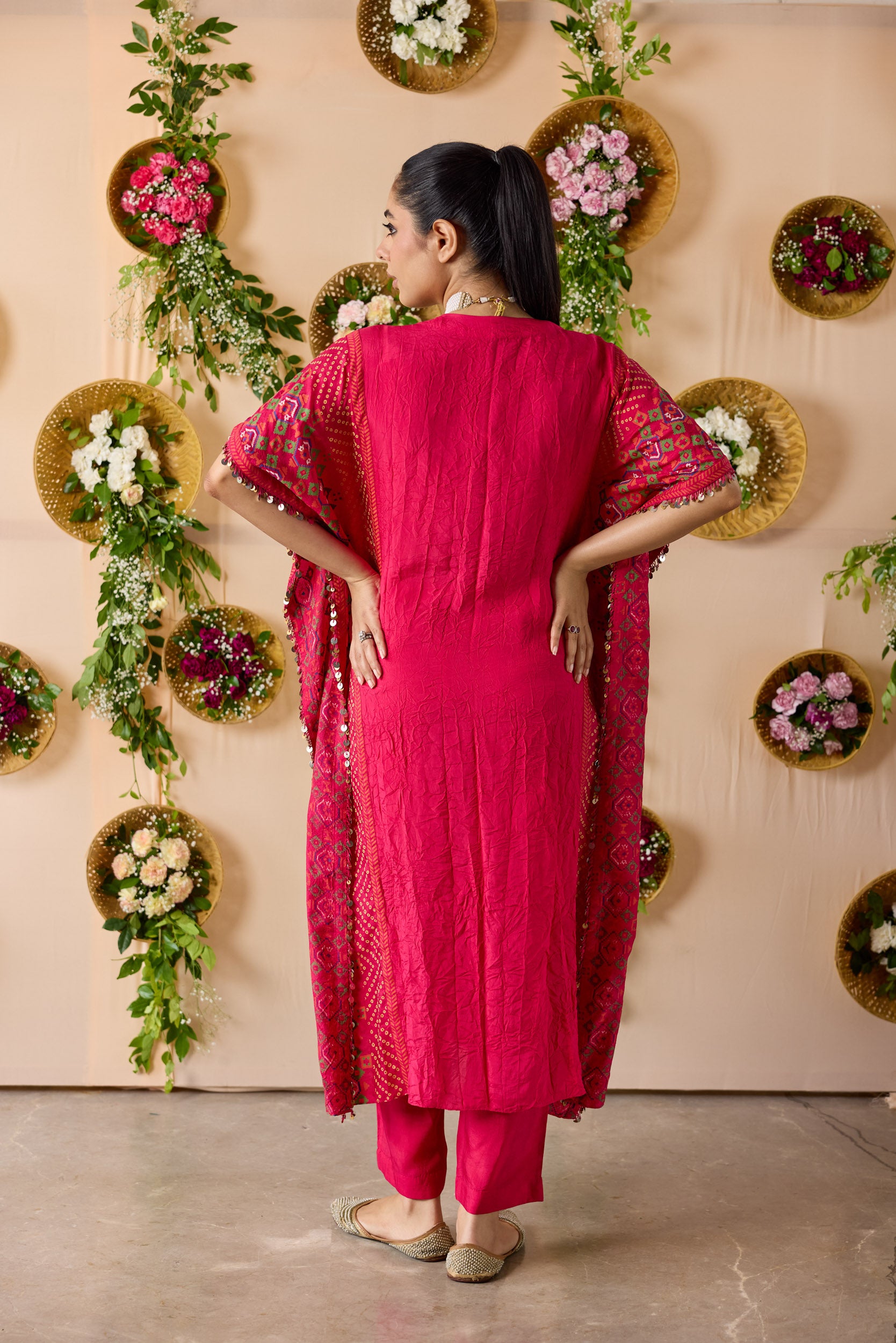 Kaftan kurta with pants