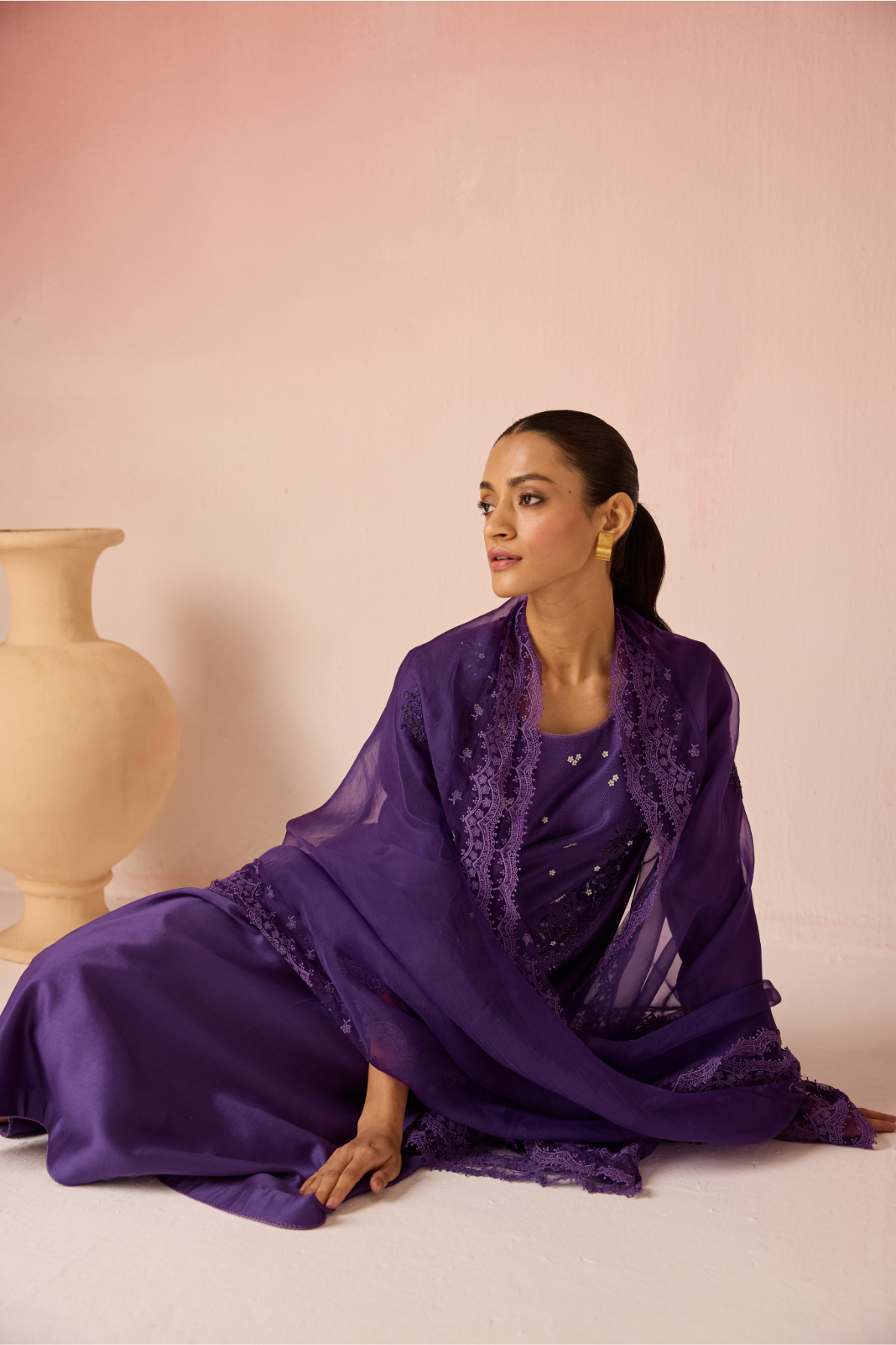 Yellow Blossom Bahaara Kurta Set