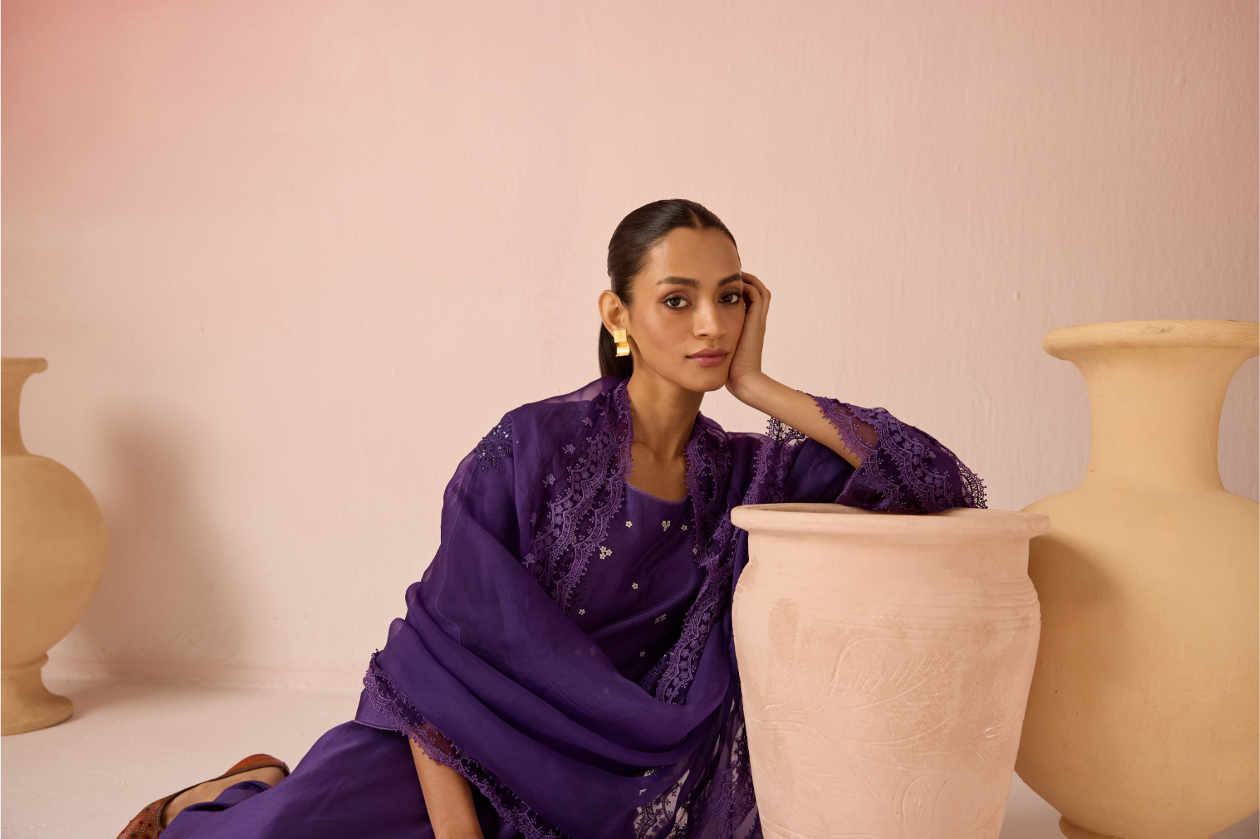Yellow Blossom Bahaara Kurta Set